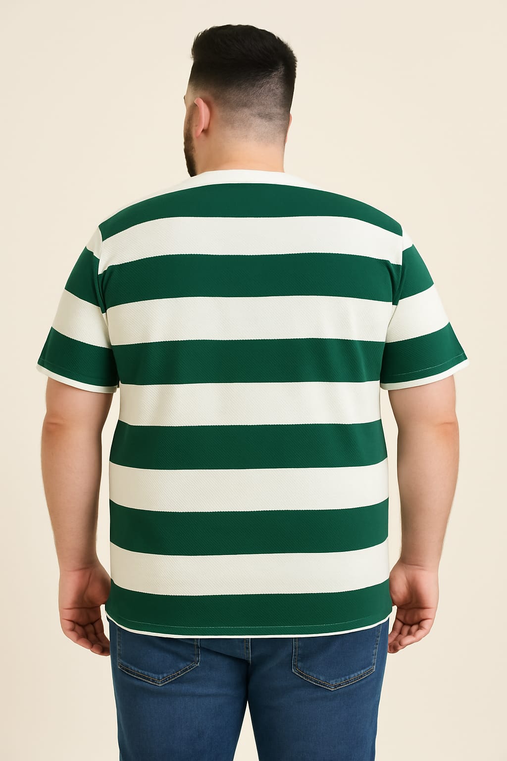 Austivo Men Round Neck Multicolor T-Shirt