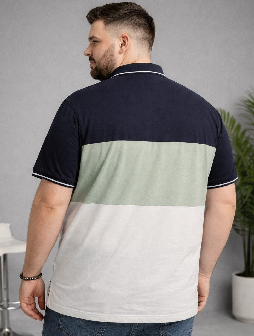 Austivo Men's  Polo Neck T-shirt