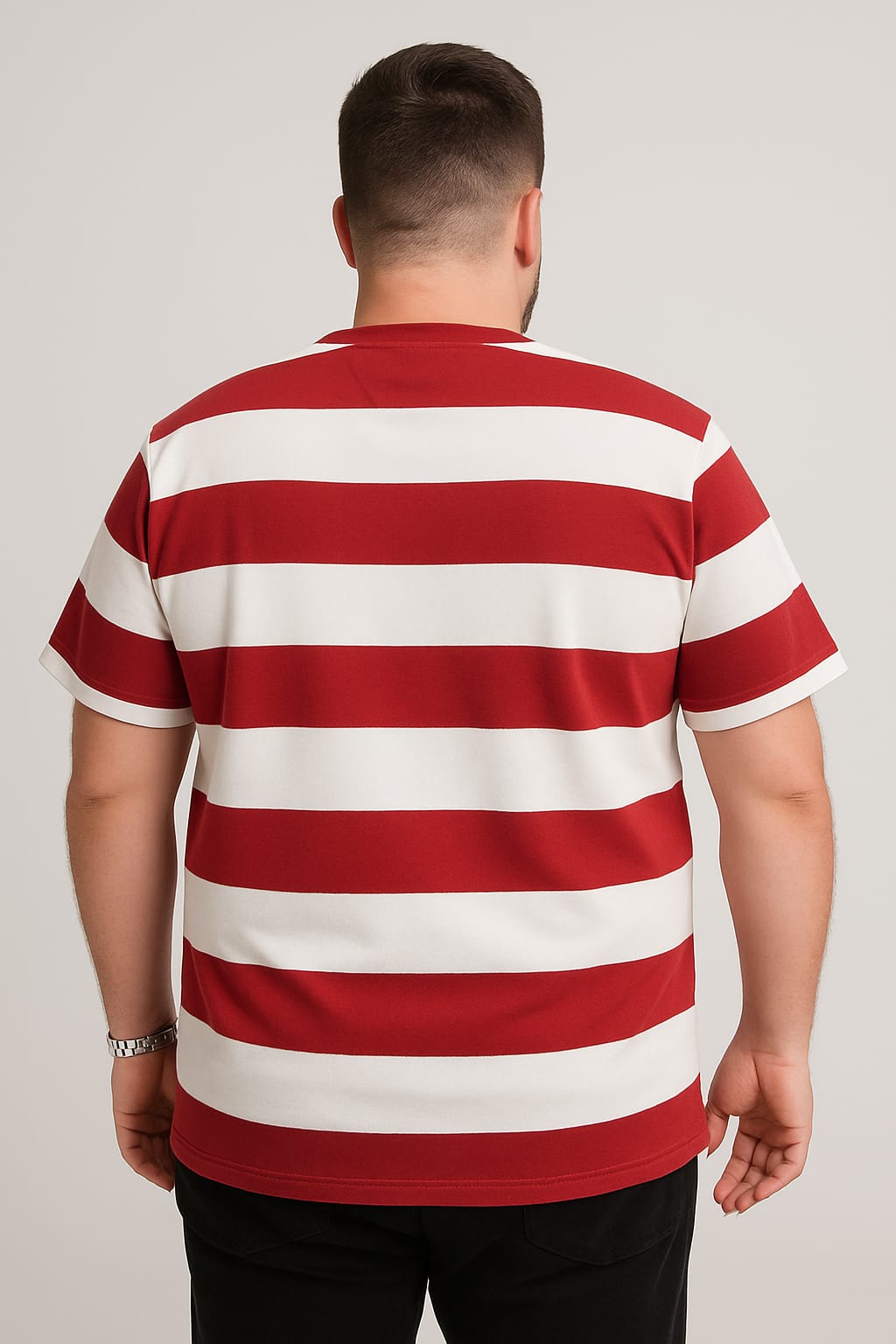Austivo Men Round Neck Multicolor T-Shirt