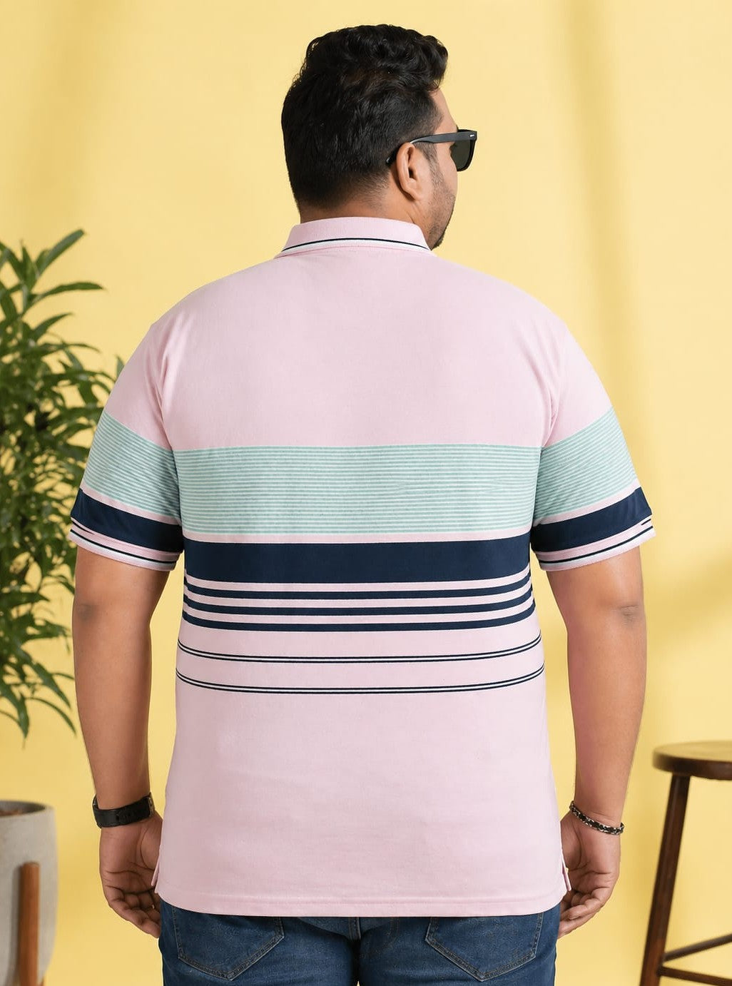 Austivo Men's  Polo Neck T-shirt