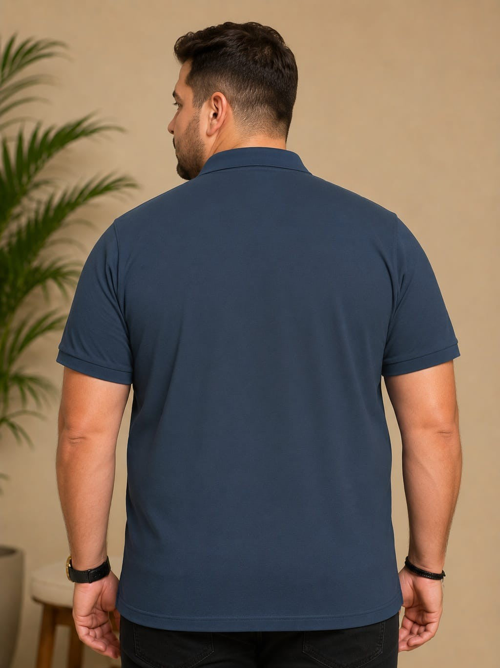 Austivo Men's  Polo Neck T-shirt