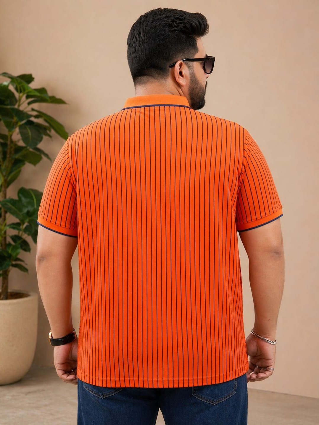 Austivo Men's  Polo Neck T-shirt