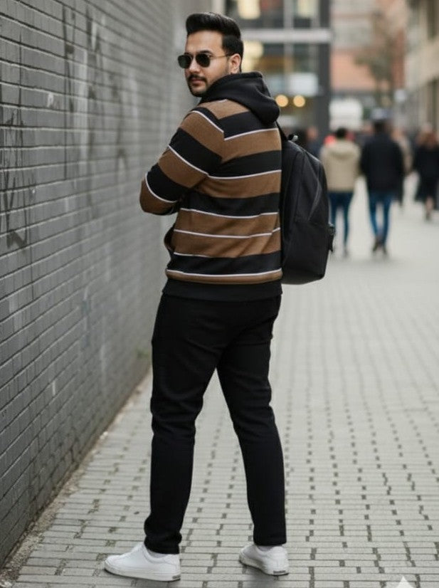 Austivo Plus Size Men's Co-ord Set