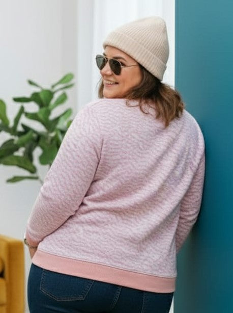 Austivo Women Colour Block High Neck Cardigan