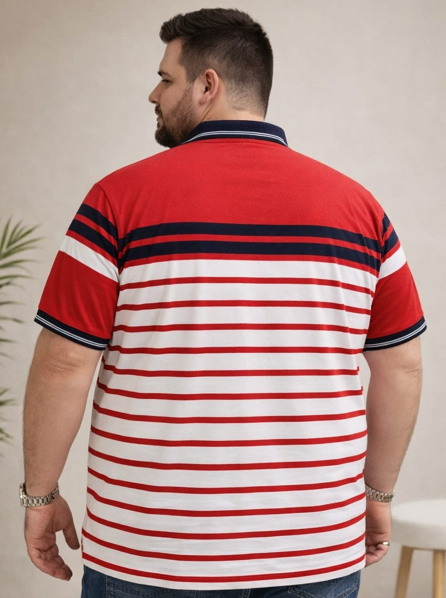 Austivo Men's  Polo Neck T-shirt