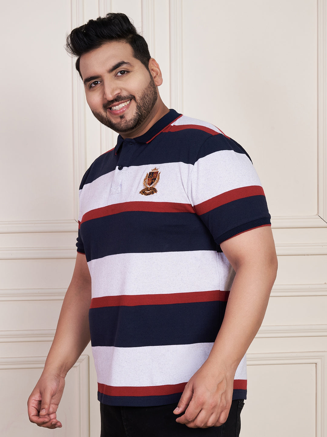 Austivo Men's  Polo Neck T-shirt