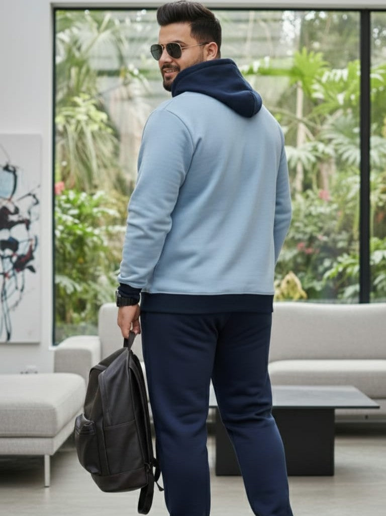 Austivo Plus Size Men's Co-ord Set