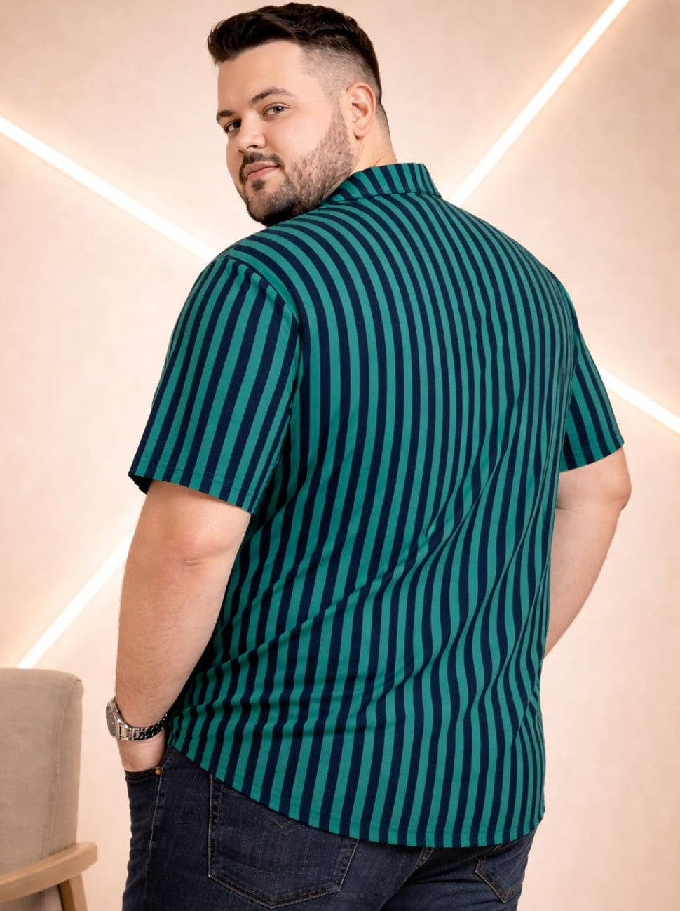 Austivo Men Plus Size Shirt