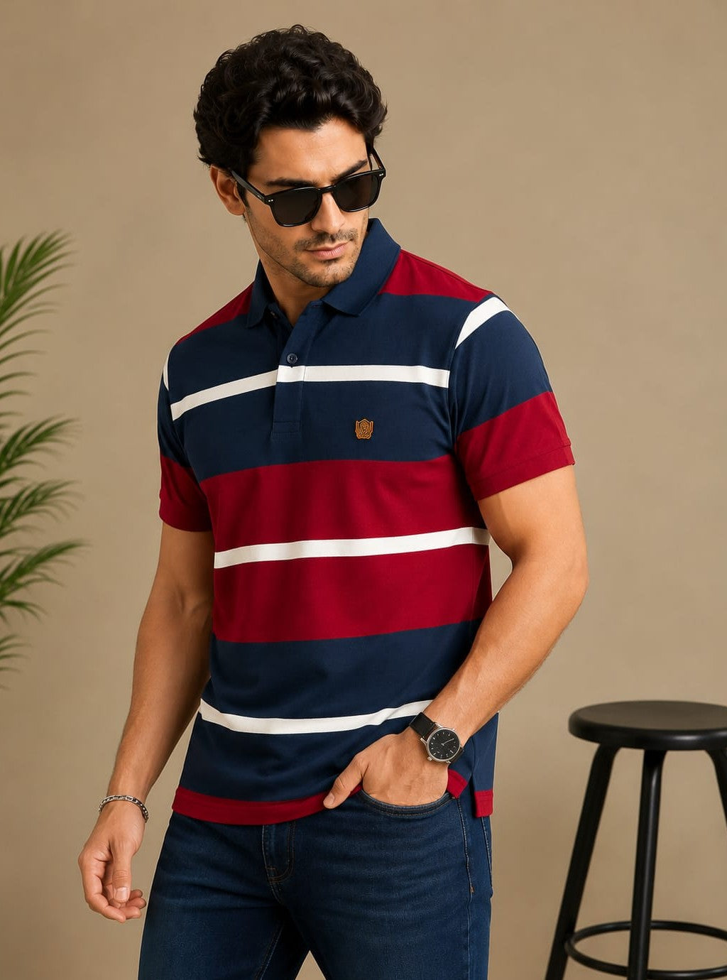 Austin Wood Polo T-shirt