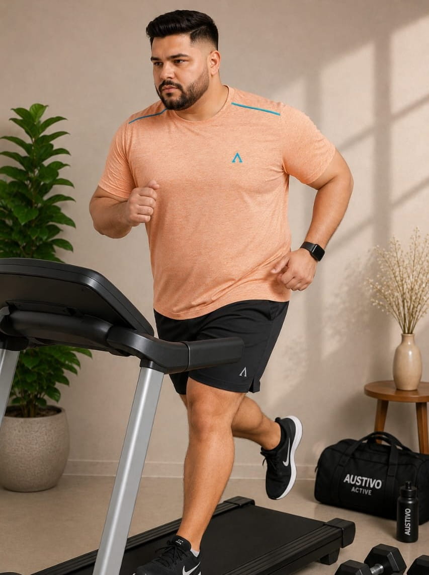 Austivo Men's Active Wear T-shirt