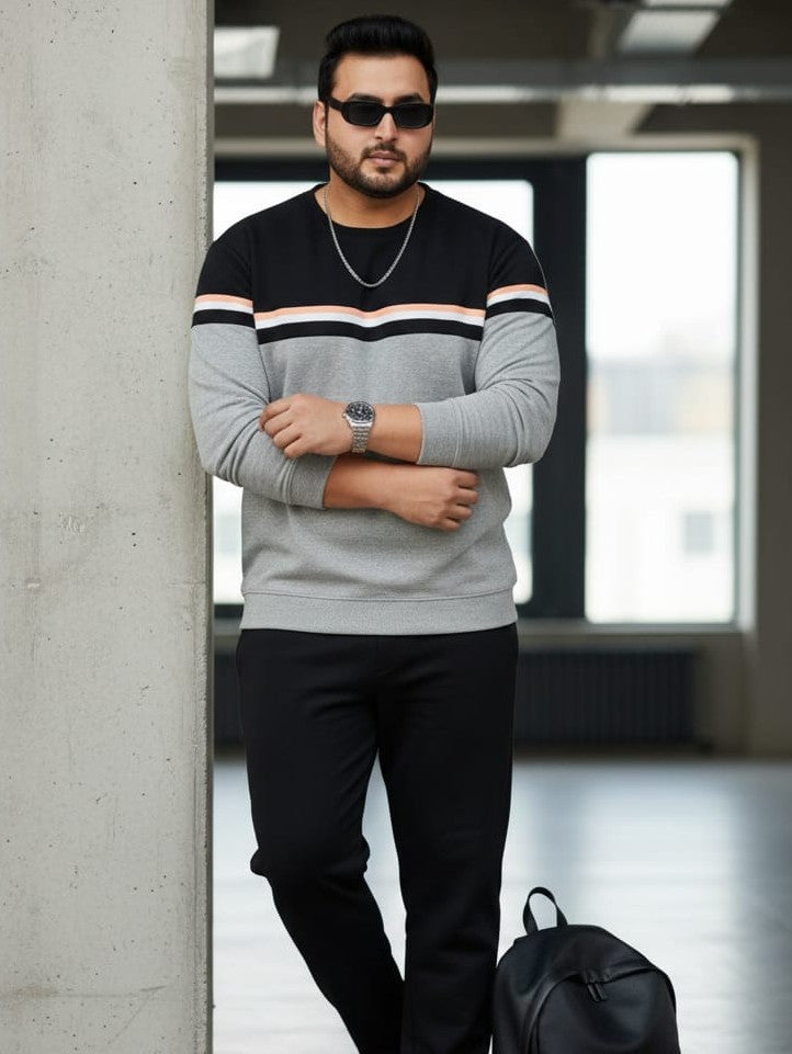 Austivo Plus Size Men's Co-ord Set