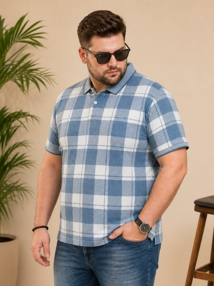 Austivo Men's  Polo Neck T-shirt