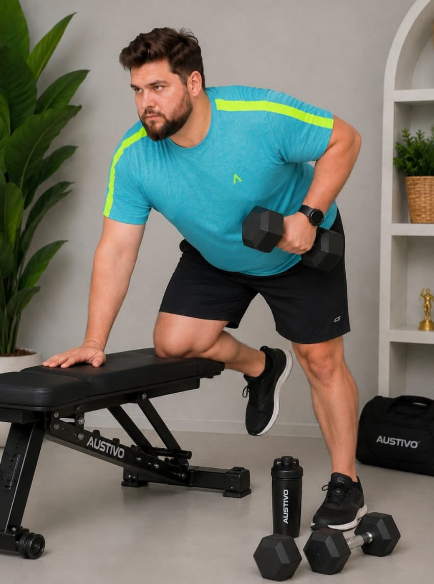 Austivo Men's Active Wear T-shirt