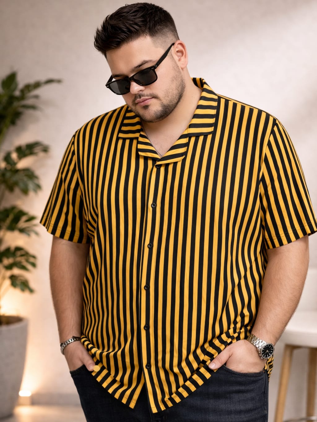 Austivo Men Plus Size Shirt
