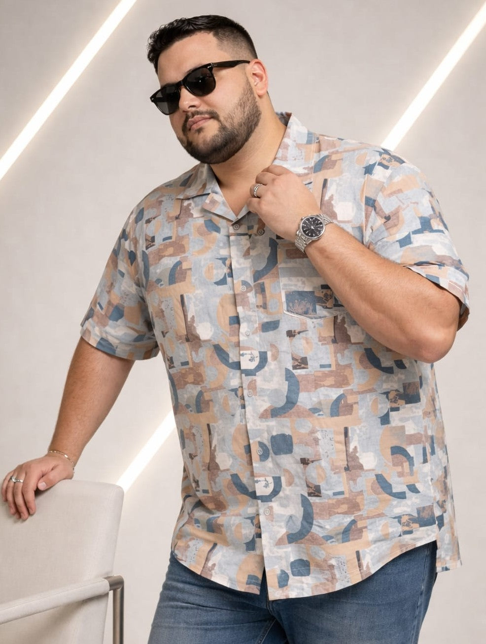 Austivo Men Plus Size Shirt