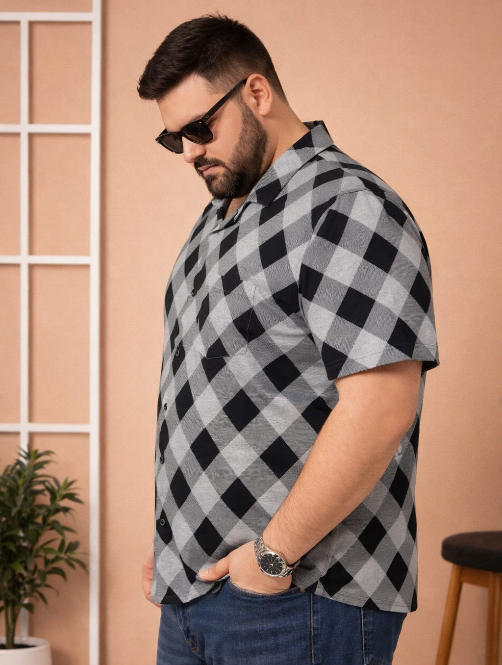 Austivo Men Plus Size Shirt