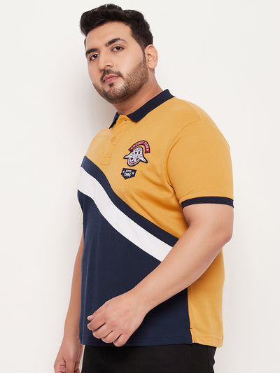Austivo Men Polo Neck Multicolor T-Shirt