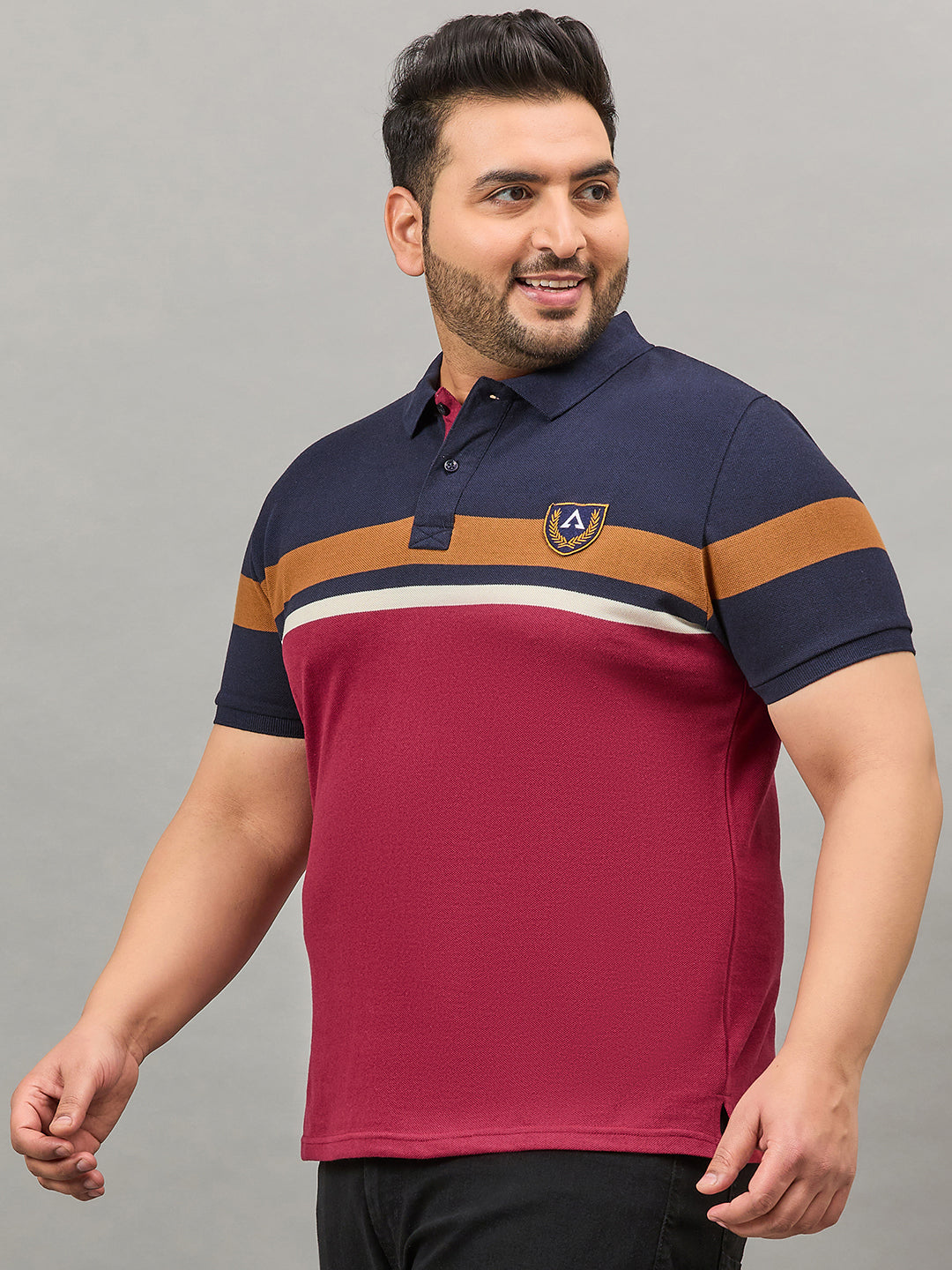 Austivo Men's  Polo Neck T-shirt