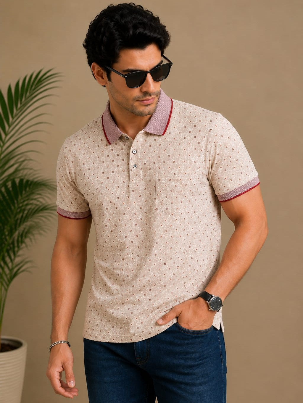 Austin Wood Polo T-shirt