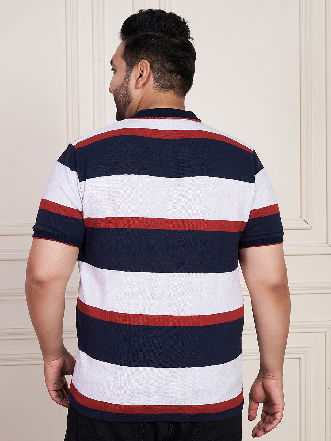 Austivo Men's  Polo Neck T-shirt