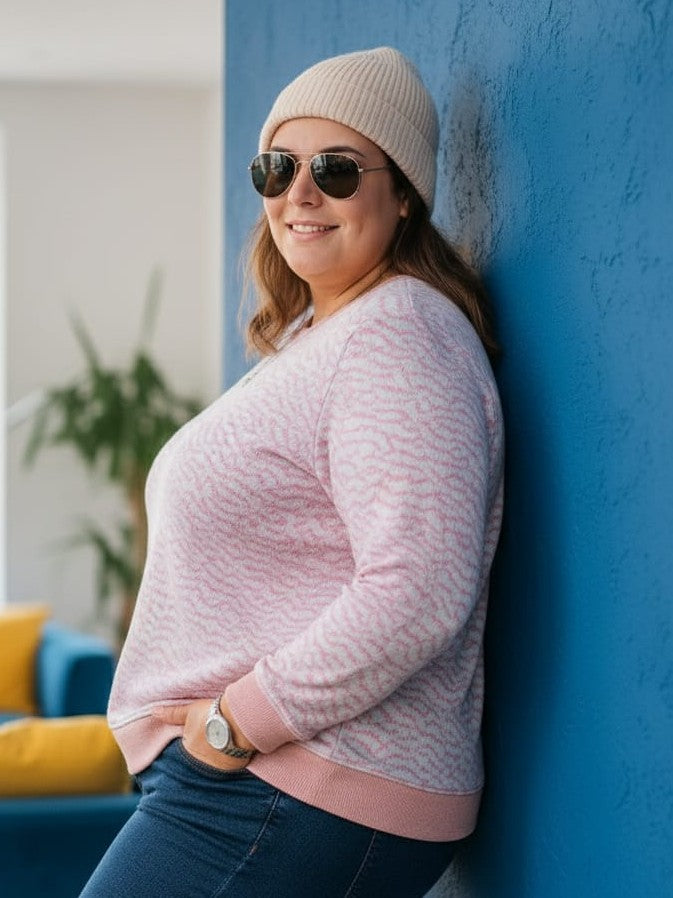 Austivo Women Colour Block High Neck Cardigan