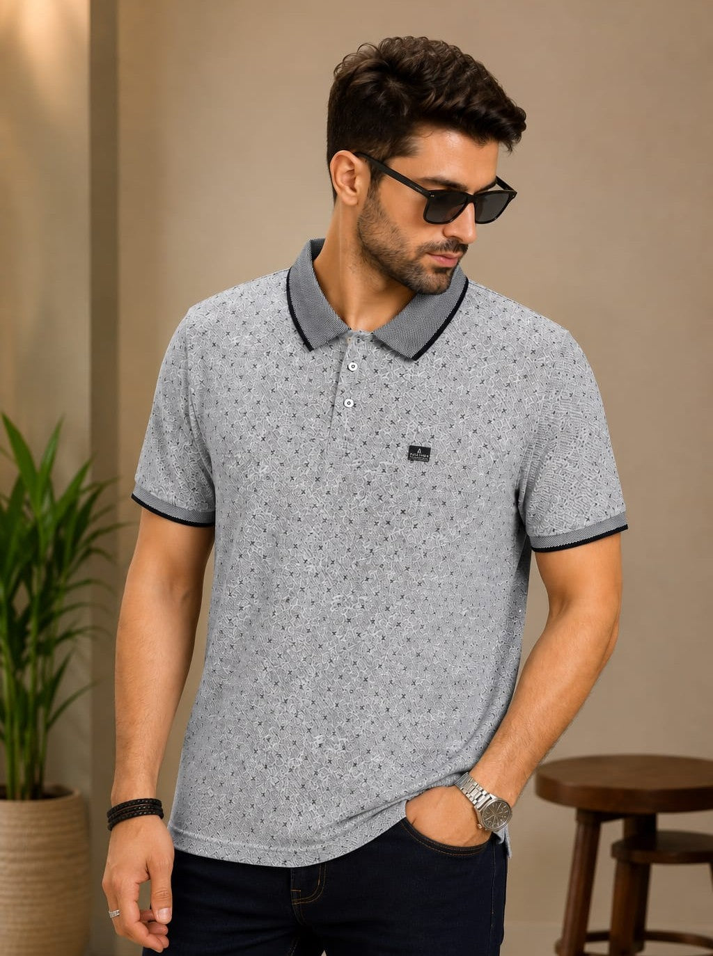Austin Wood Polo T-shirt