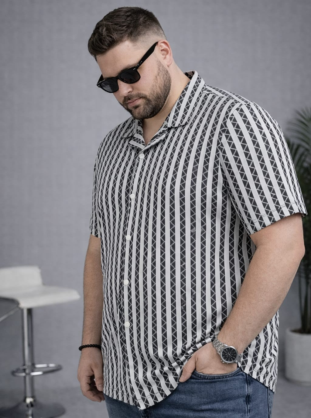Austivo Men Plus Size Shirt