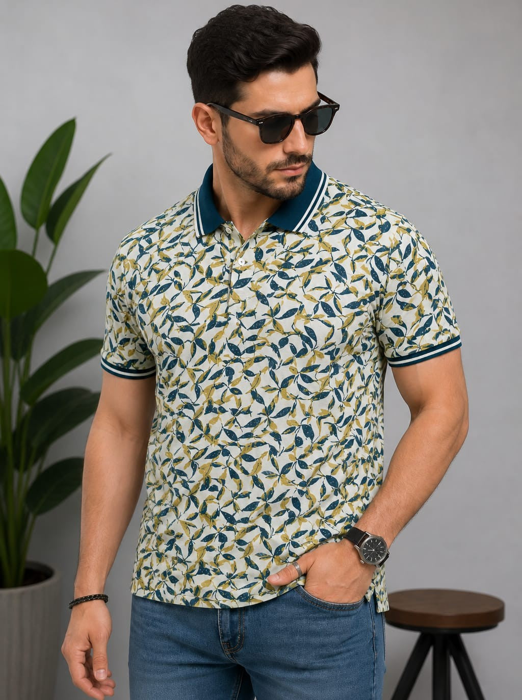 Austin Wood Polo T-shirt