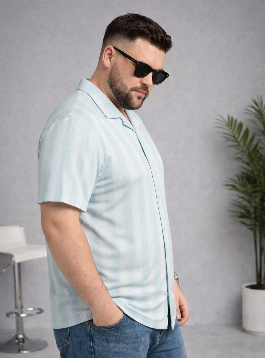 Austivo Men Plus Size Shirt