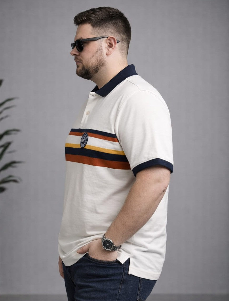 Men’s Plus Size Pocket Polo T-Shirt