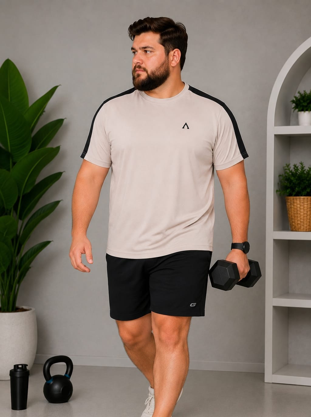 Austivo Men's Active Wear T-shirt