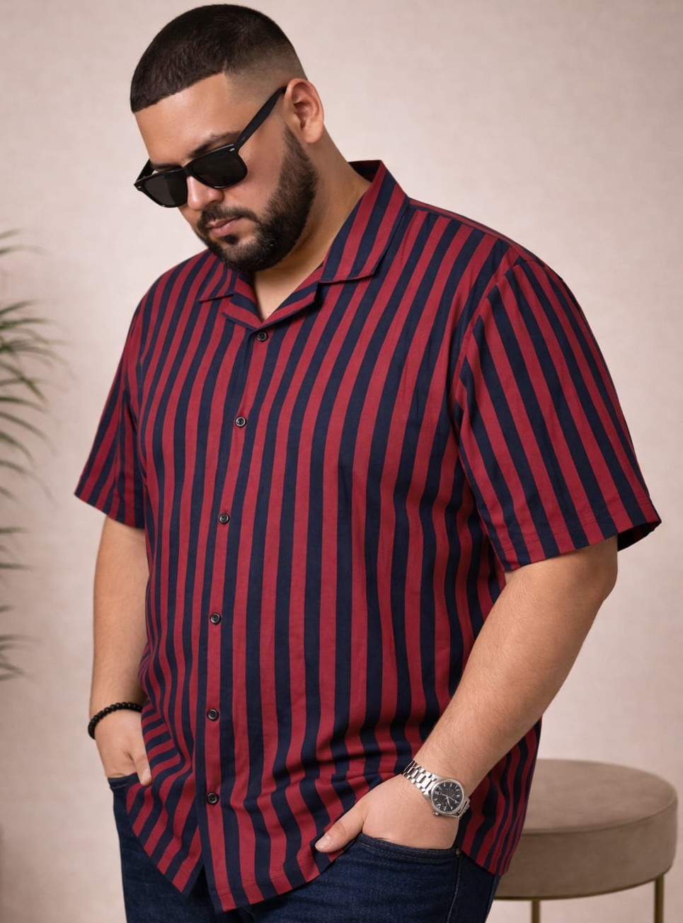 Austivo Men Plus Size Shirt