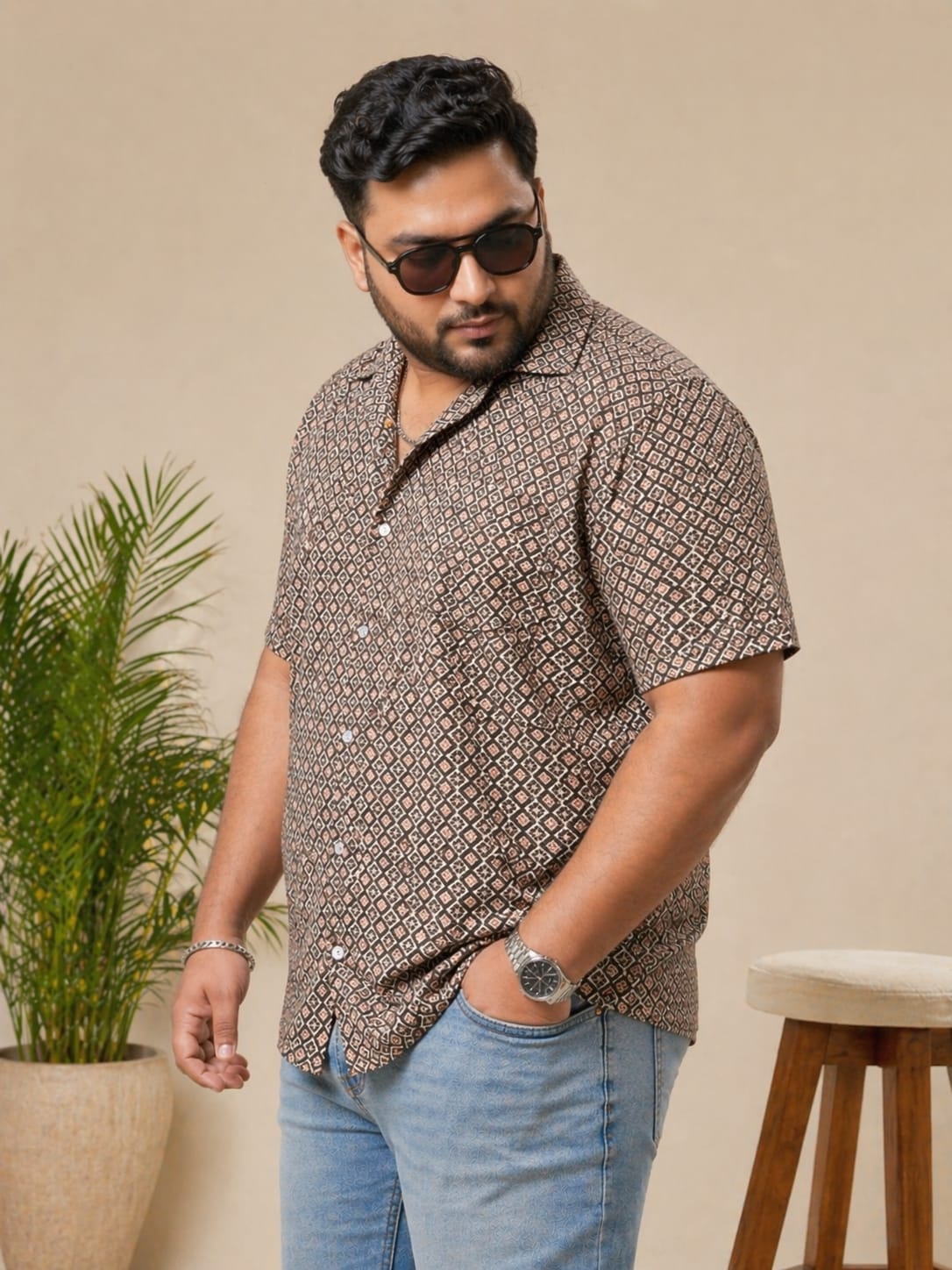Austivo Men Plus Size Shirt