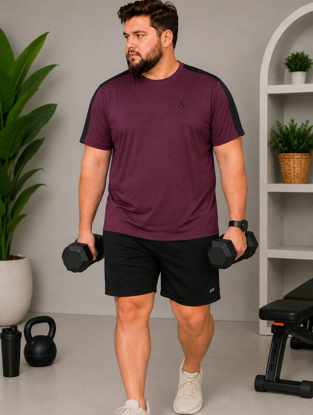 Austivo Men's Active Wear T-shirt