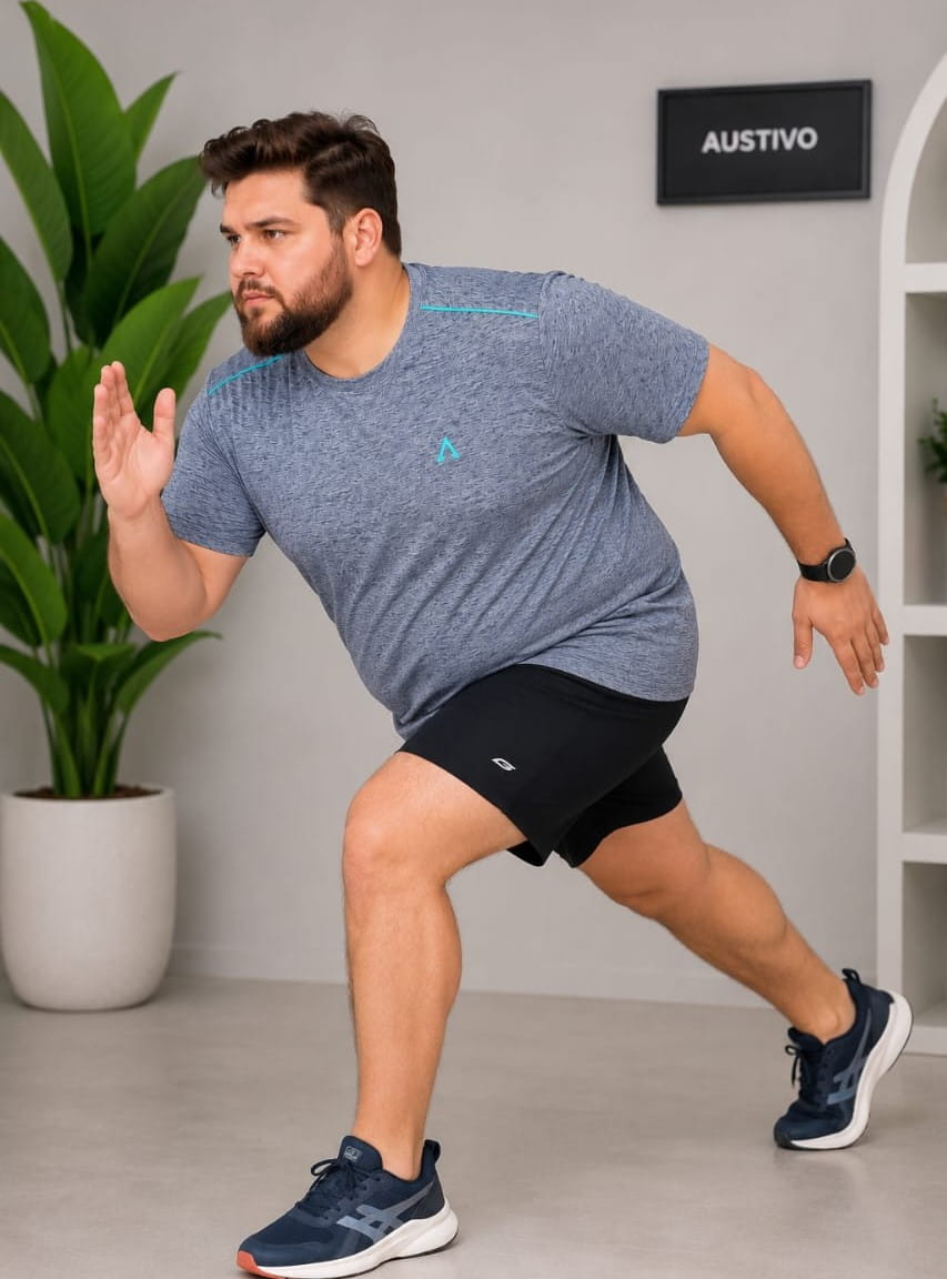 Austivo Men's Active Wear T-shirt