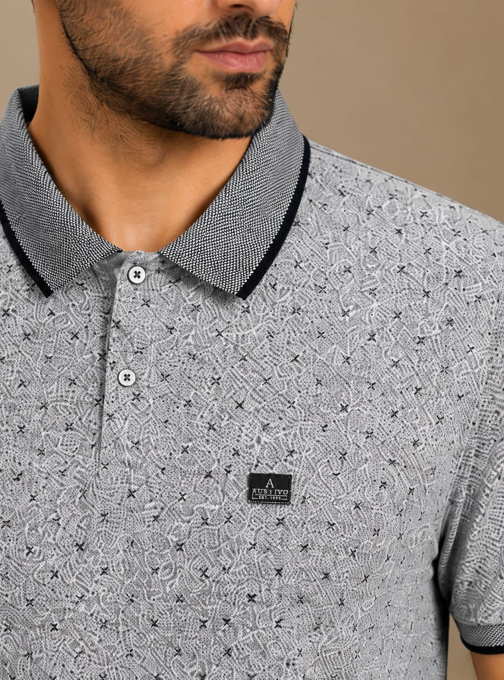 Austin Wood Polo T-shirt