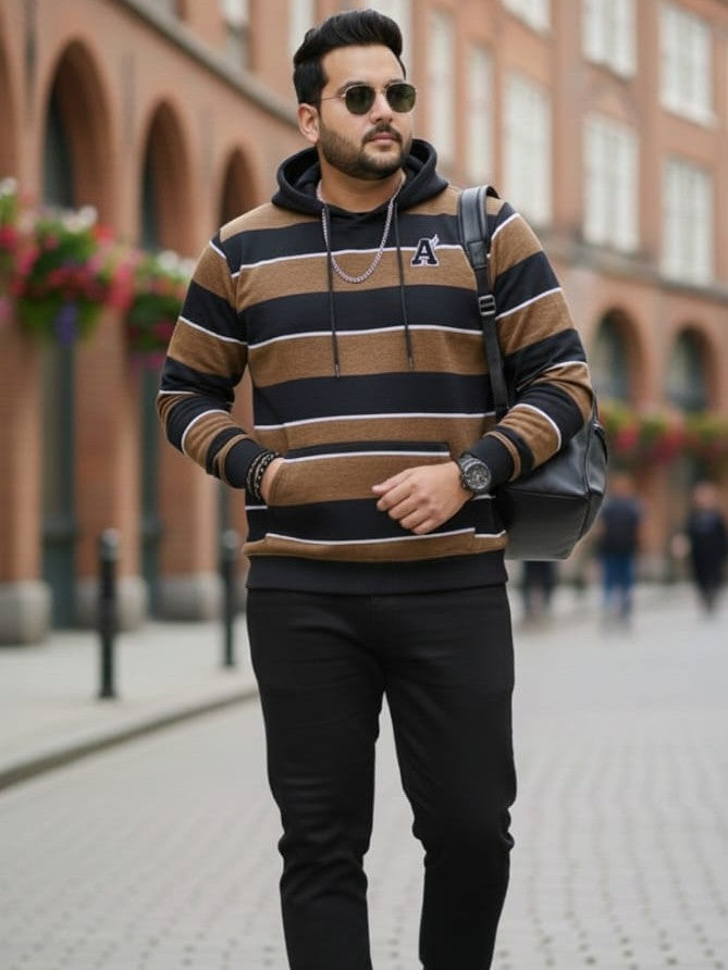 Austivo Plus Size Men's Co-ord Set