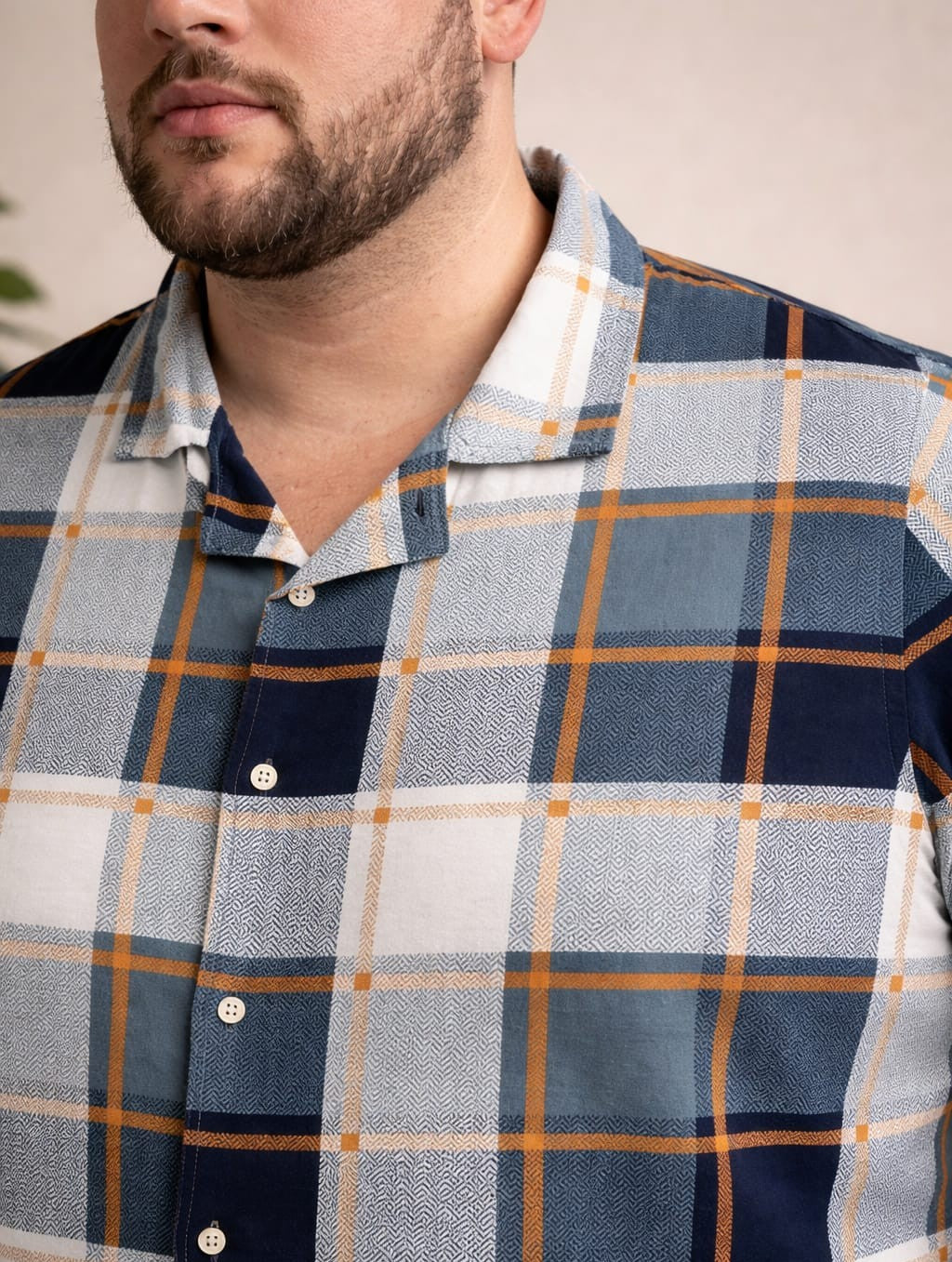 Austivo Men Plus Size Shirt