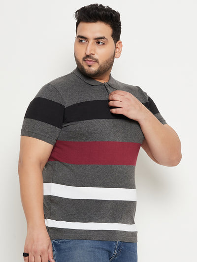 Austivo Men's  Sleeves Polo Neck T-shirt