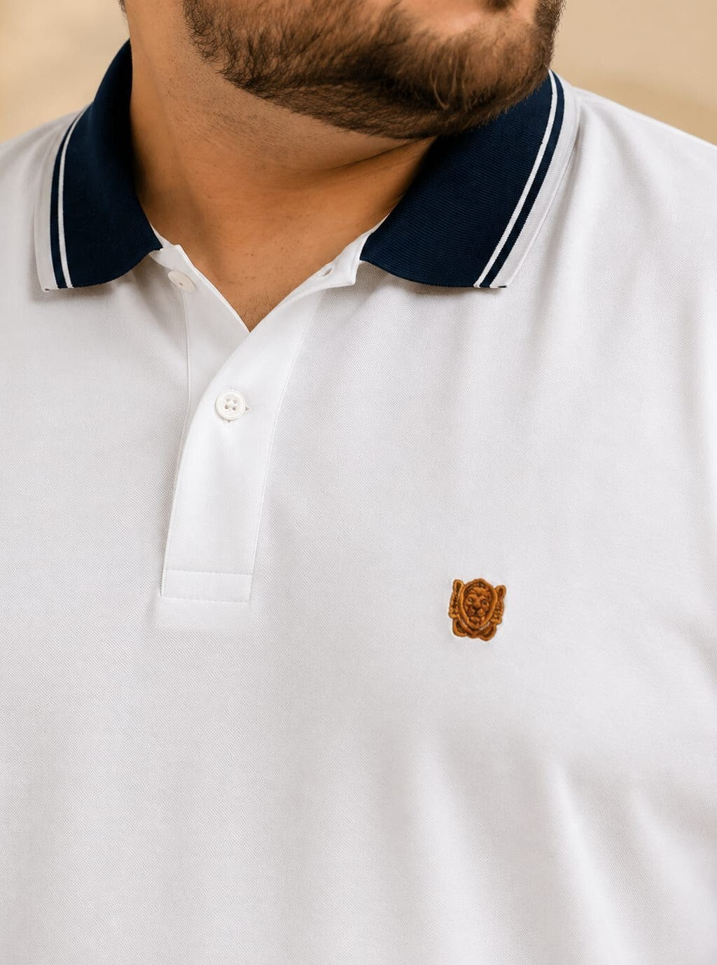 Austivo Men's Polo Neck T-shirt