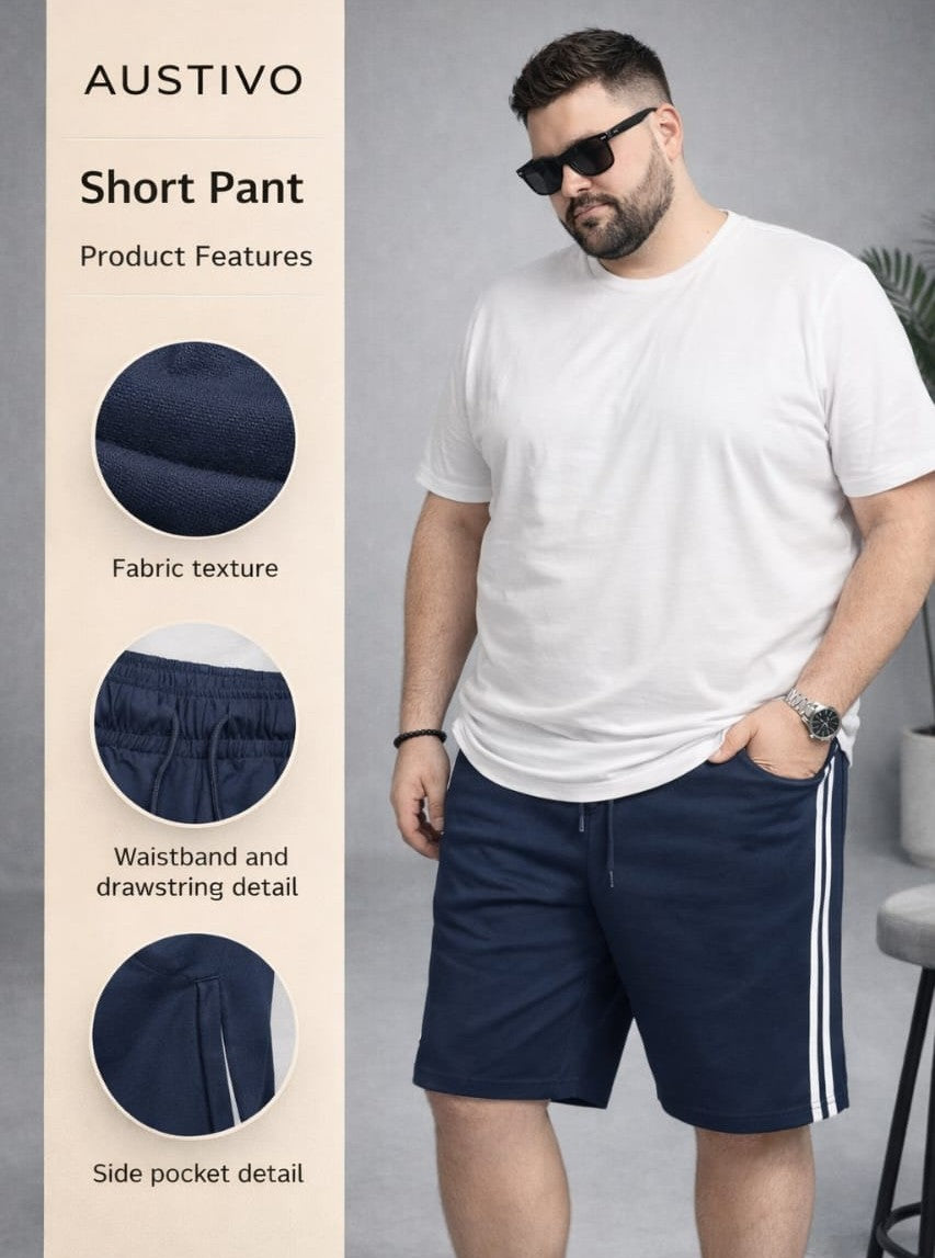 AUSTIVO Men’s Plus Size Shorts