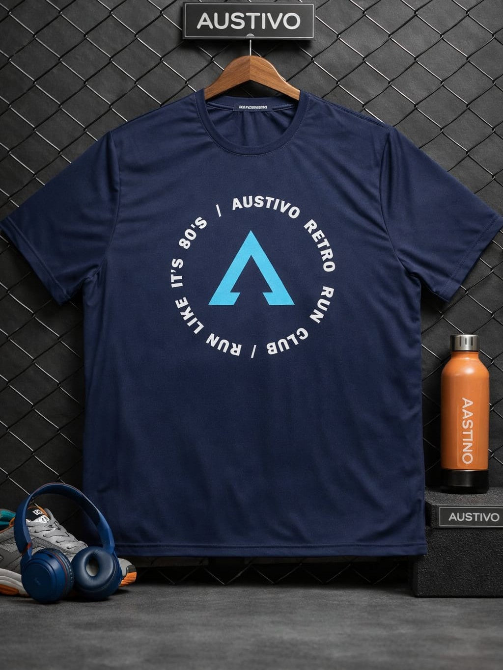 Austivo Men's Active Wear T-shirt