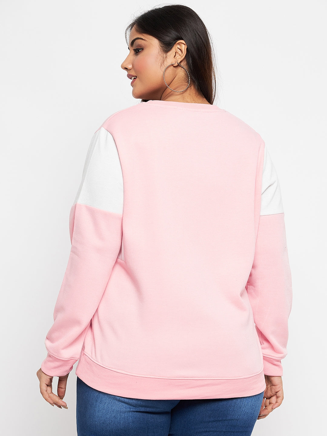 Austivo Women Colour Block Sweatshirt