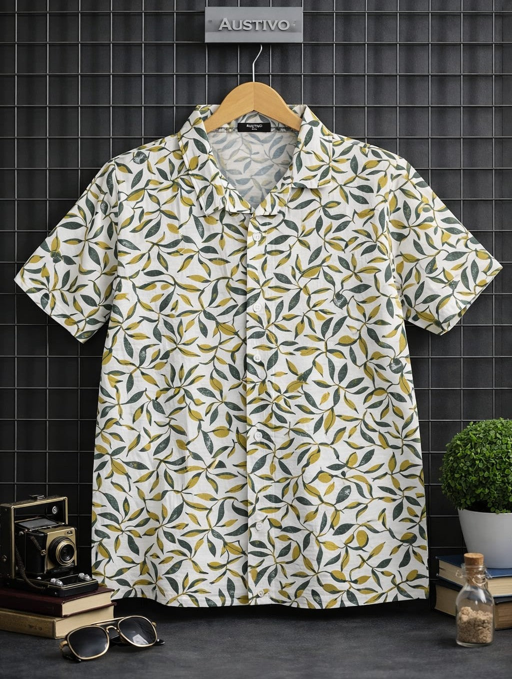 Austivo Men Plus Size Shirt