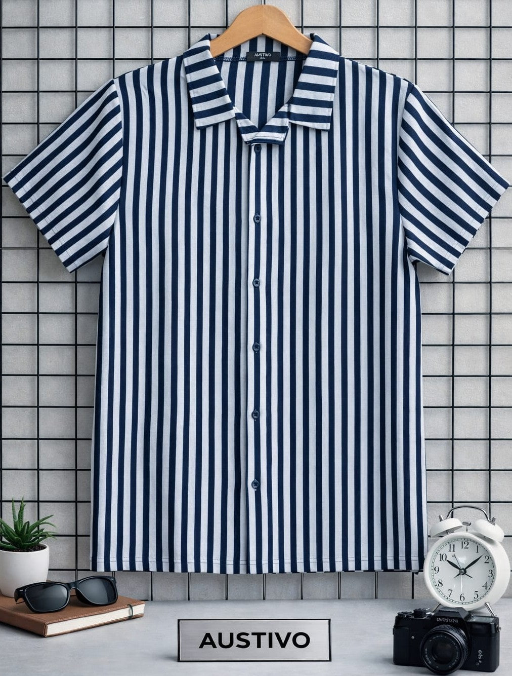 Austivo Men Plus Size Shirt