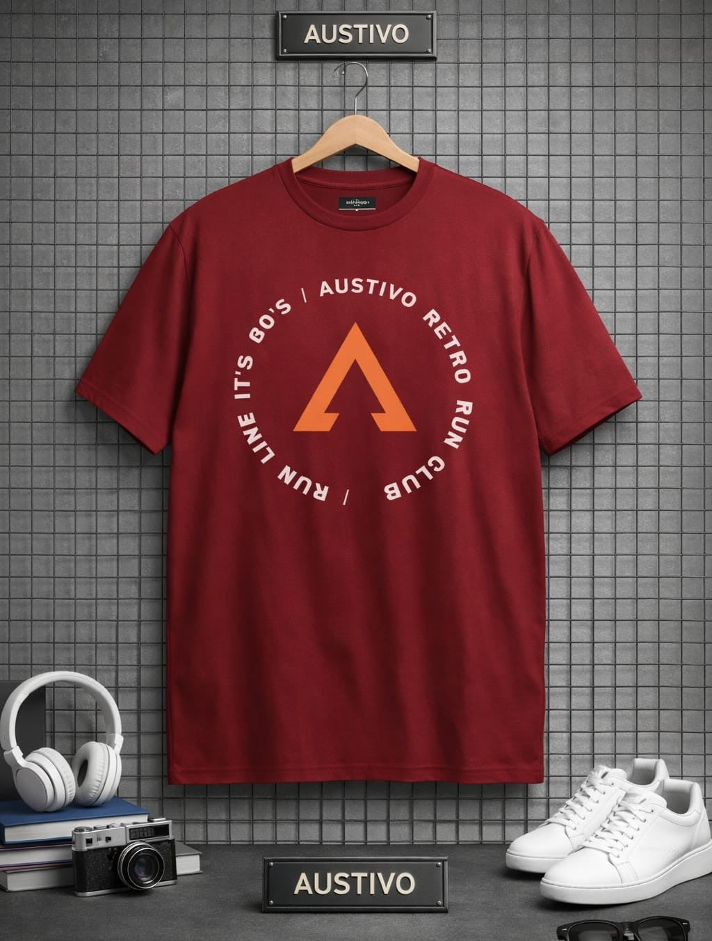 Austivo Men's Active Wear T-shirt