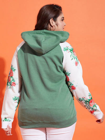 Austivo Women Colour Block Sweatshirt