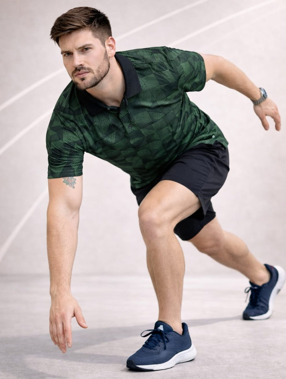 Austiex Men's Active Wear  T-shirt