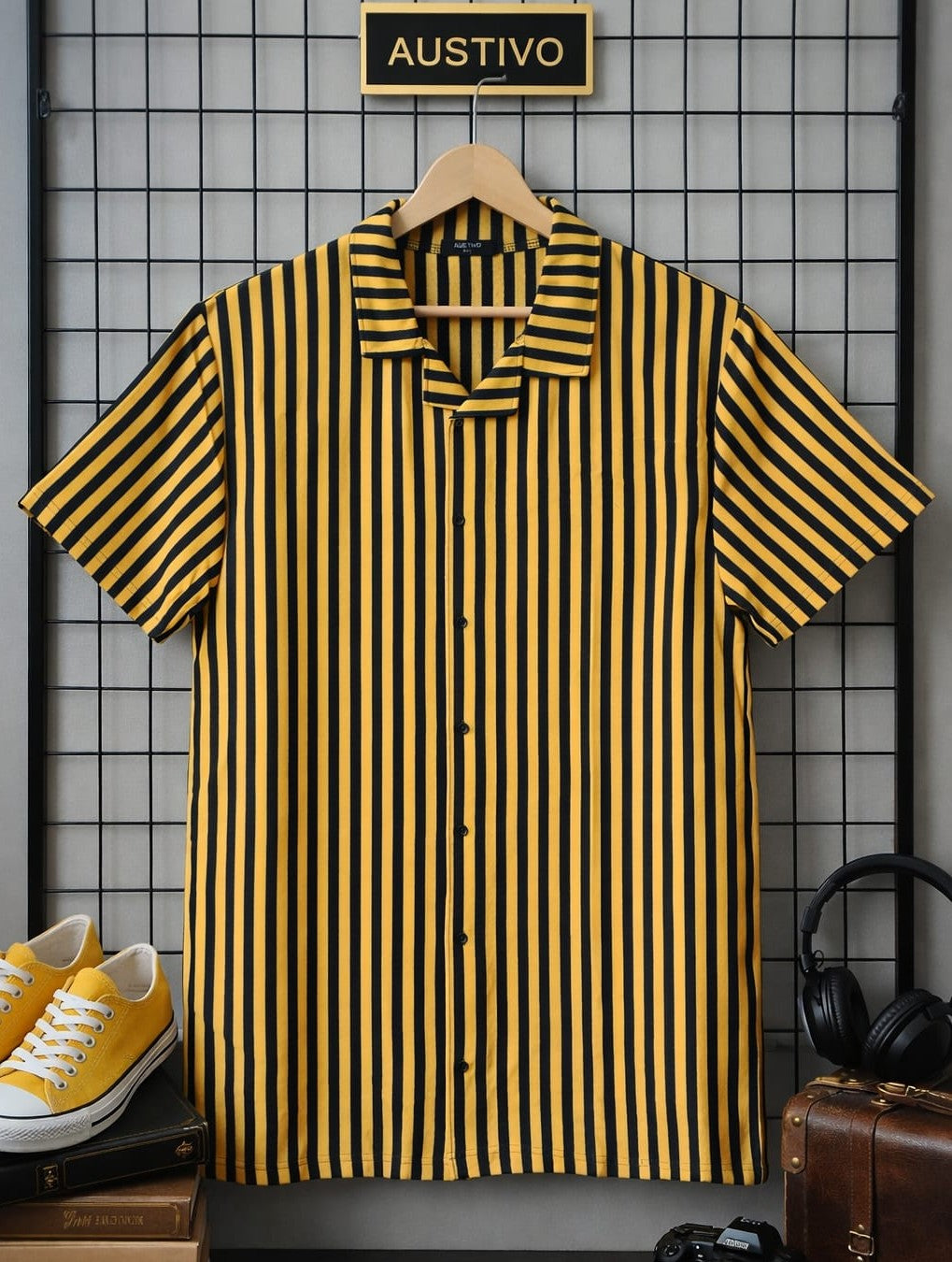 Austivo Men Plus Size Shirt