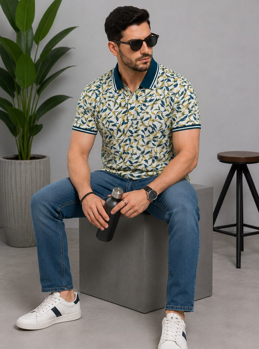 Austin Wood Polo T-shirt